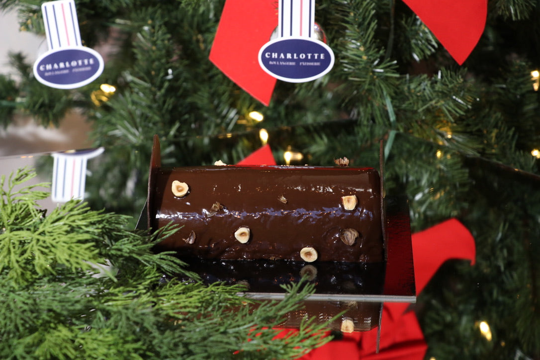 Bûche - Chocolat Noisettes